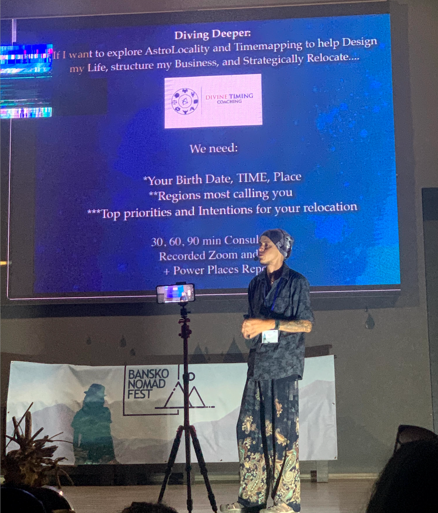 Presentation on traveling with your astrology