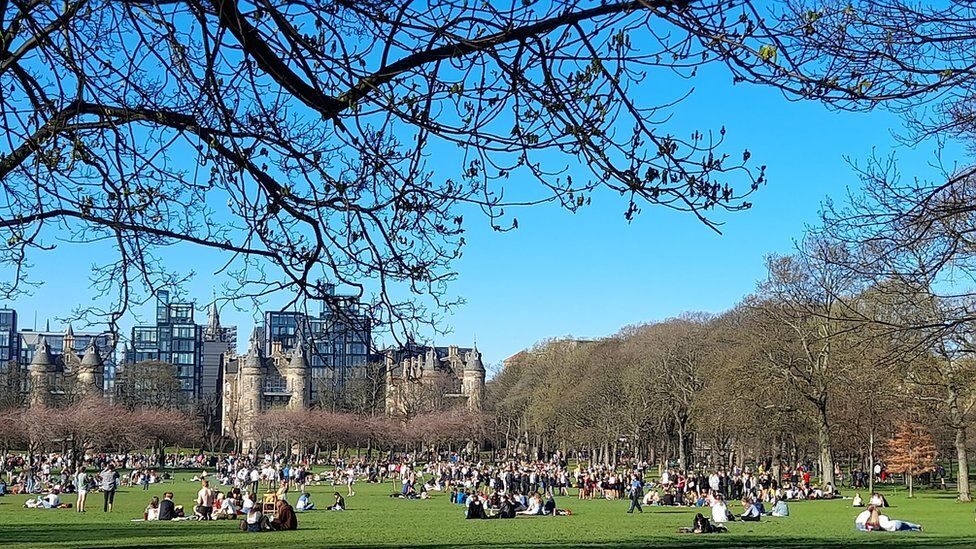 A sunny day in the Meadows